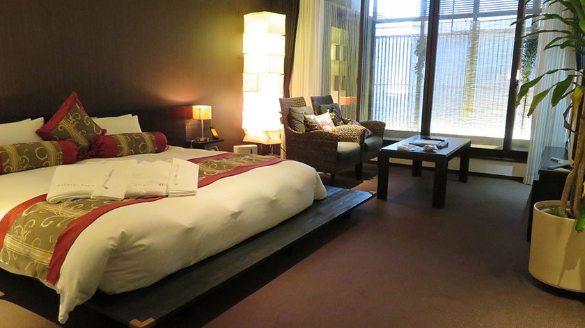 Accessible room at Kizashi The Suite