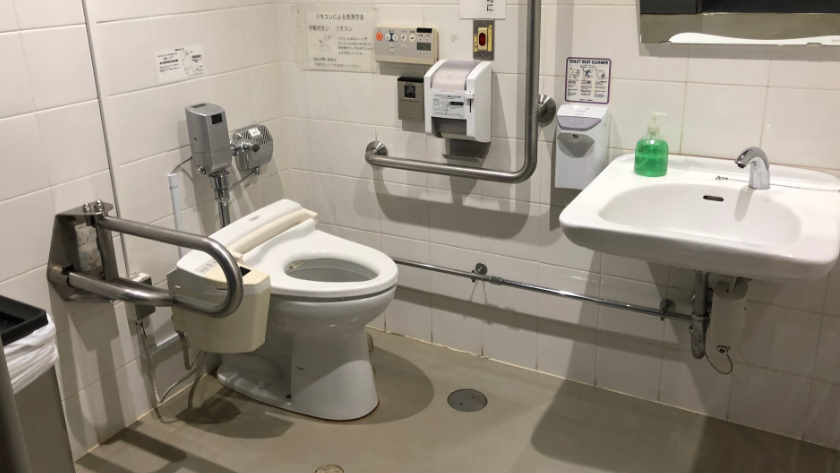 Kasai Rinkai Park toilet