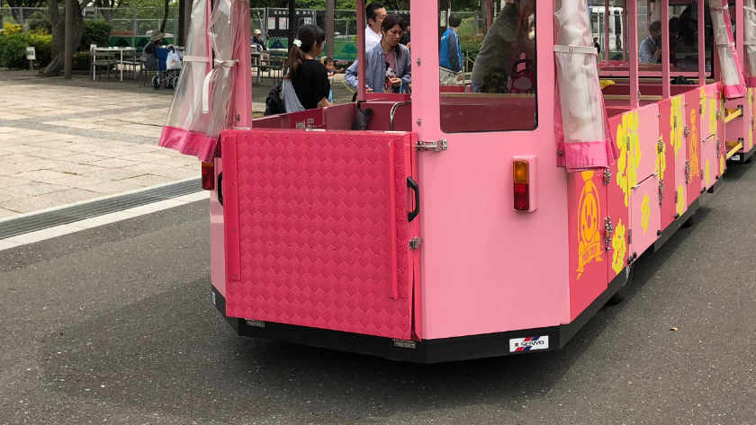 Kasai Rinkai Park trolley