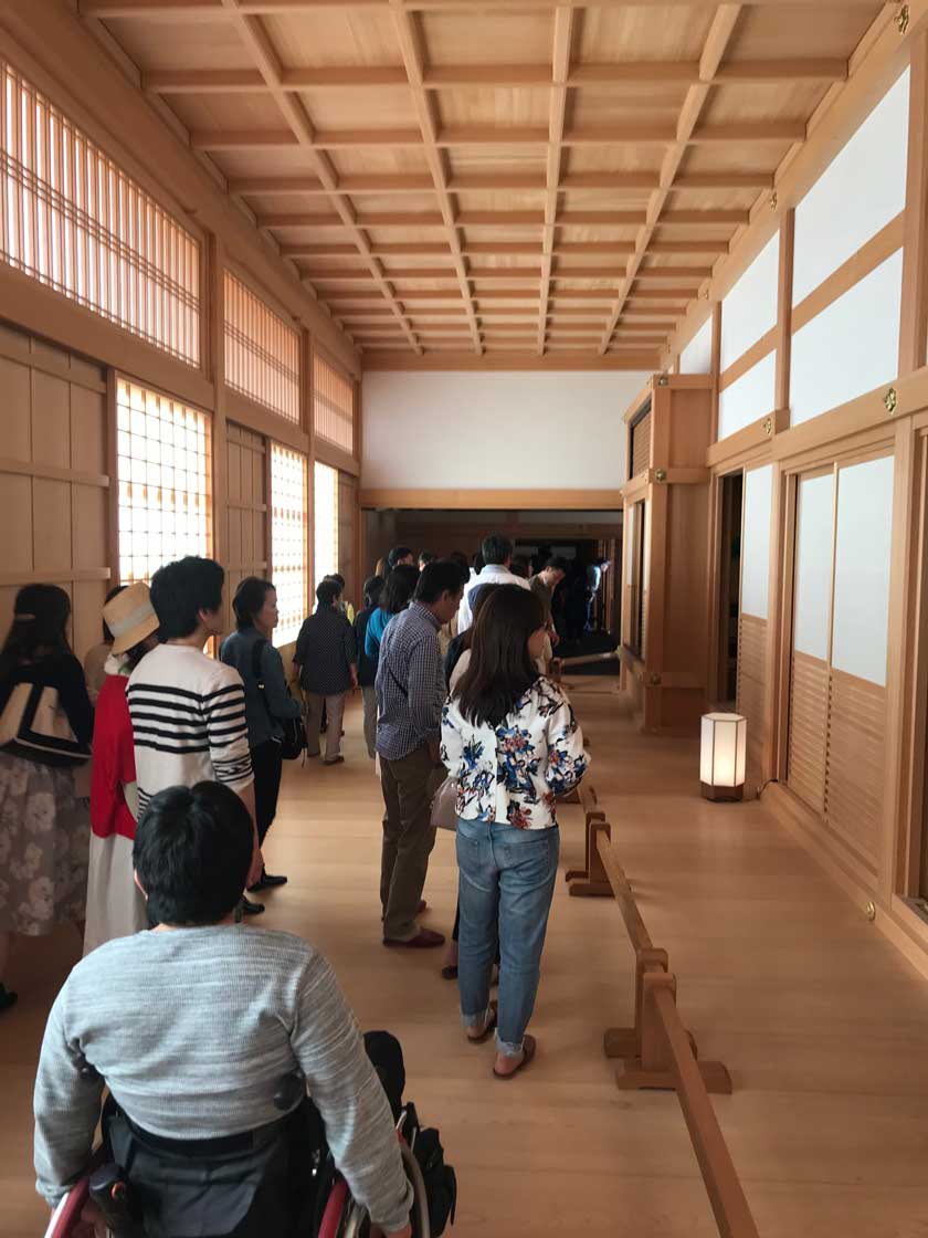 Inside Honmaru Palace