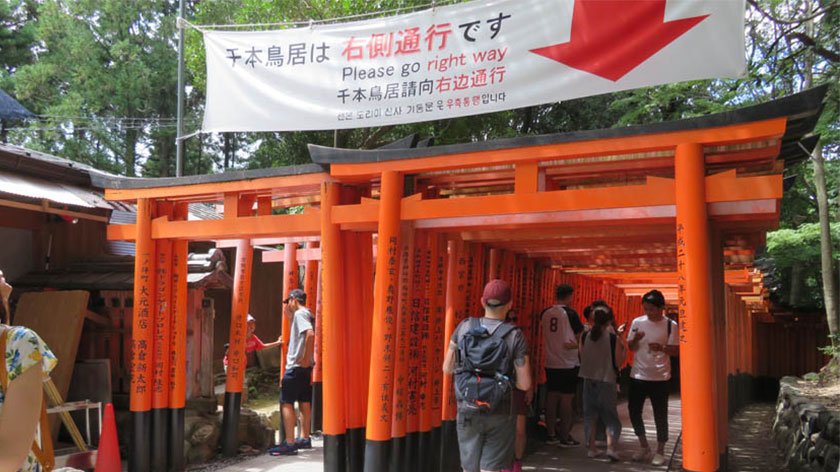 Fushimi Inari Shrine return path