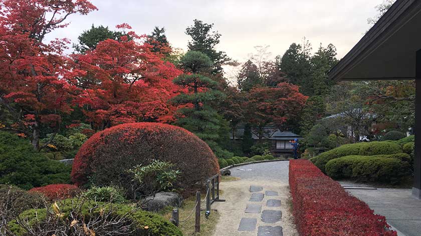 Garden at Rinnoji Temple