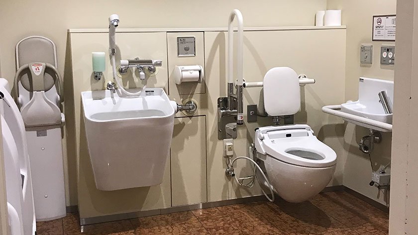 Kabukiza Accessible Toilet