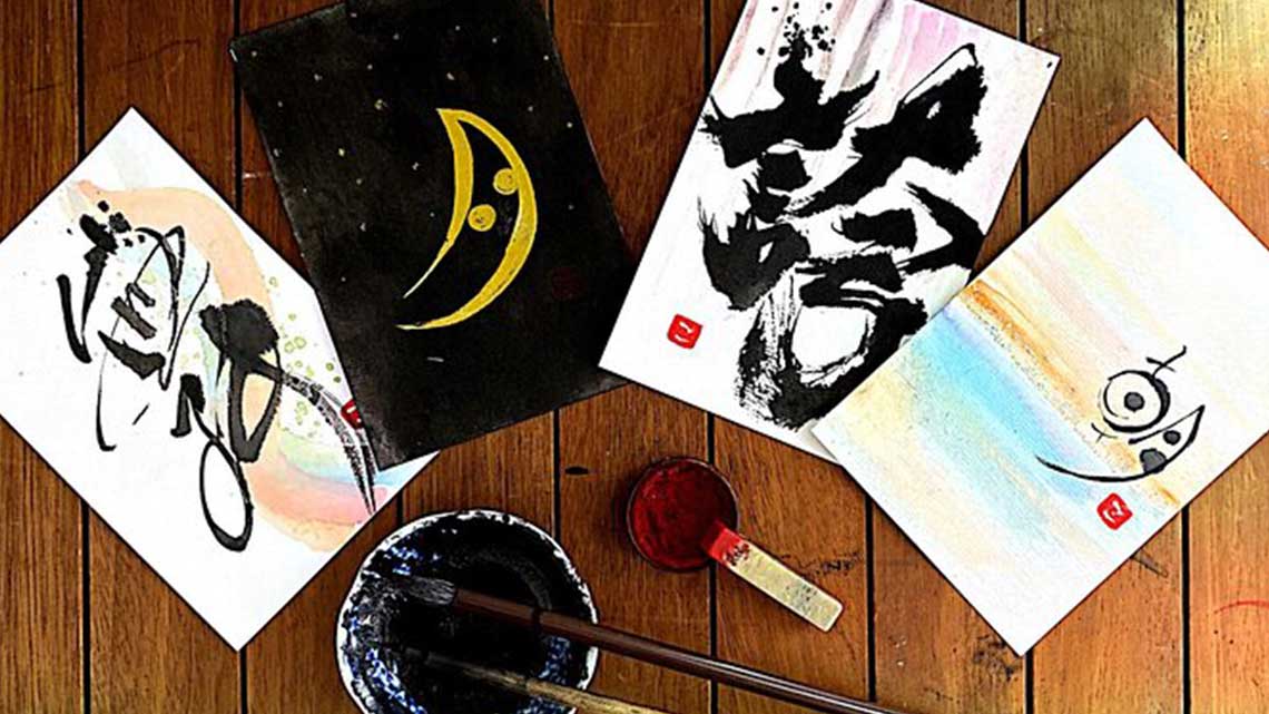 Japanese Calligraphy Virtual Experience from Tokyo - Accessible Japan