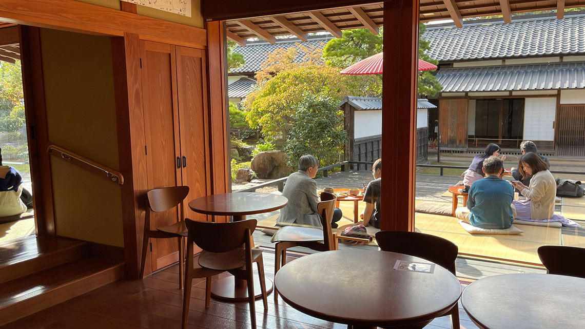Tea room at Matsue Historical museum